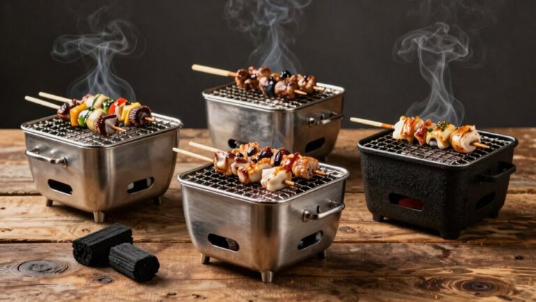 authentic japanese yakitori grills flavor