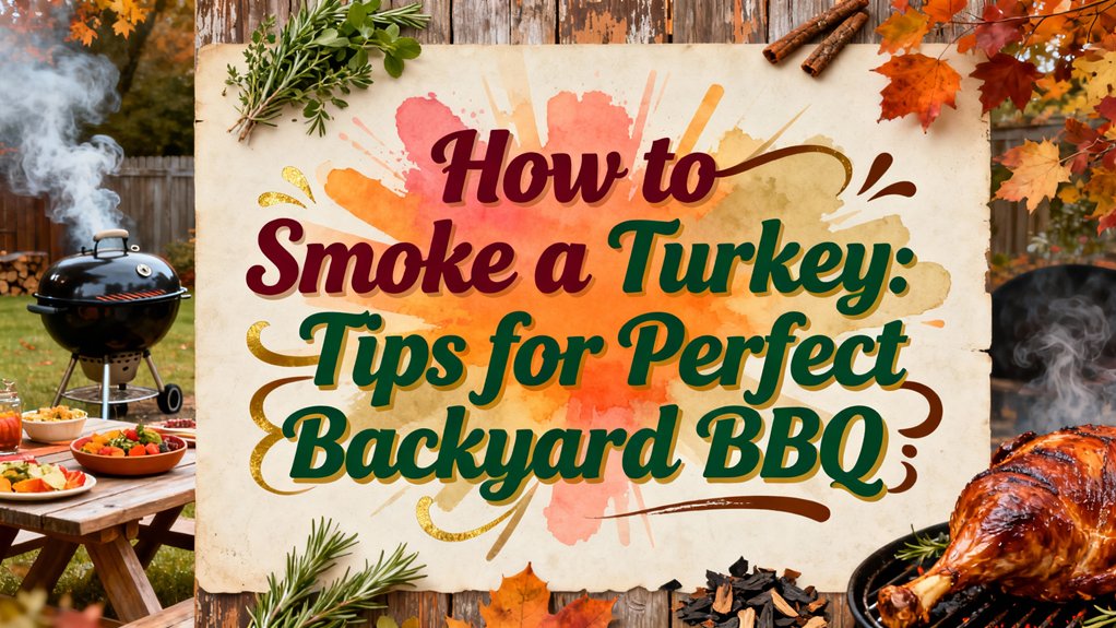 backyard smoked turkey barbecue tips