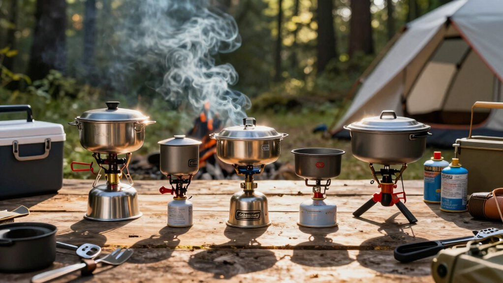 camping stove with grill review