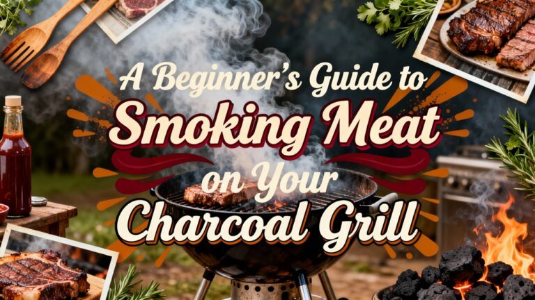 charcoal grill smoked meat beginner s guide