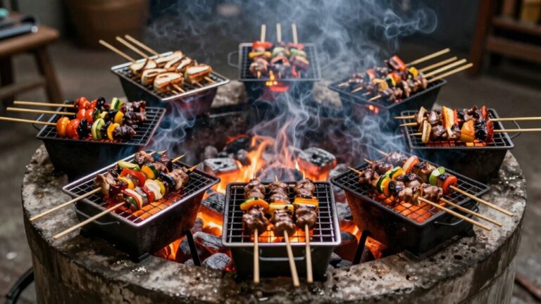 charcoal grills kabobs perfectly char deliver