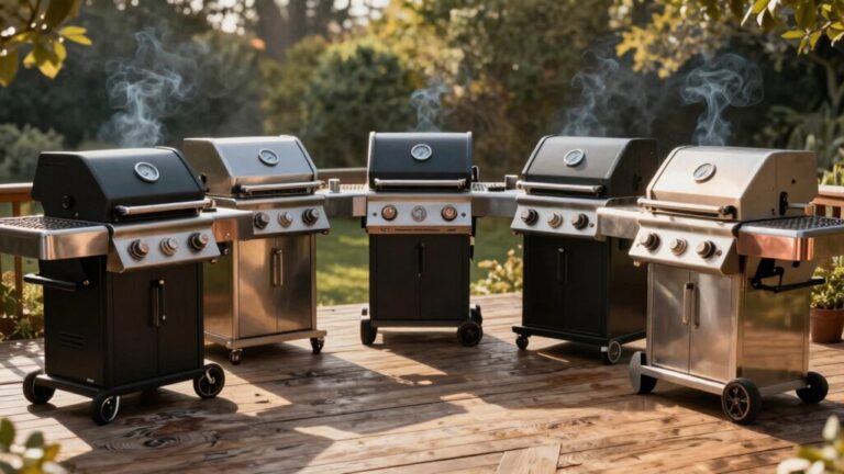 charcoal grills with thermometers for barbecue