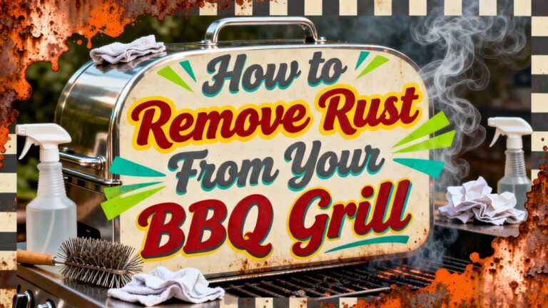 cleaning bbq grill from rust
