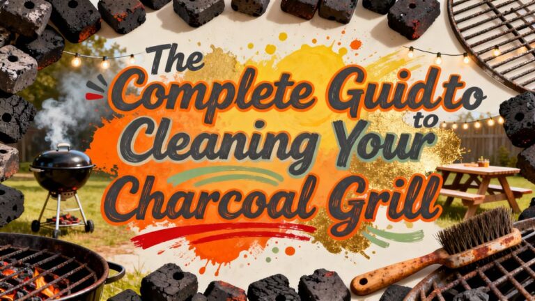 comprehensive charcoal grill cleaning guide