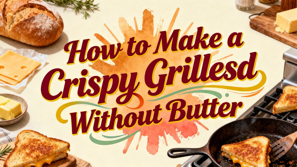 crispy grilled cheese sans butter