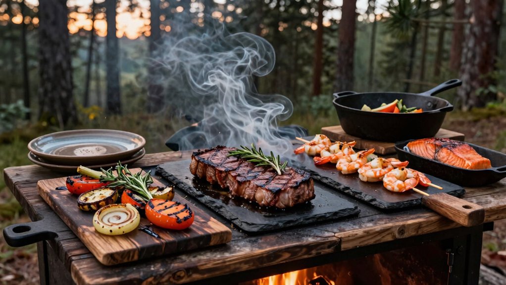 delectable grilled meals for outdoor dining