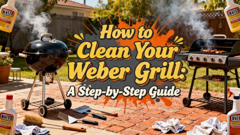 detailed weber grill cleaning guide