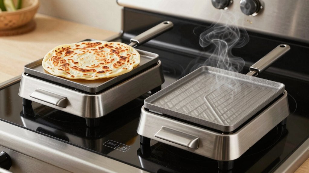 even heating electric roti grills