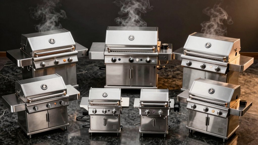 fast heating indoor gas grills