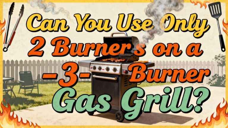 gas grill burner usage flexibility