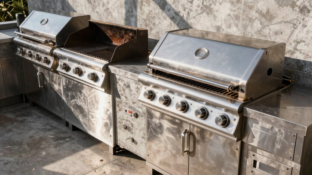 gas grills with side burners