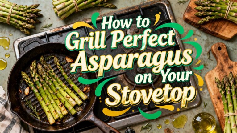 grill asparagus perfectly on stovetop