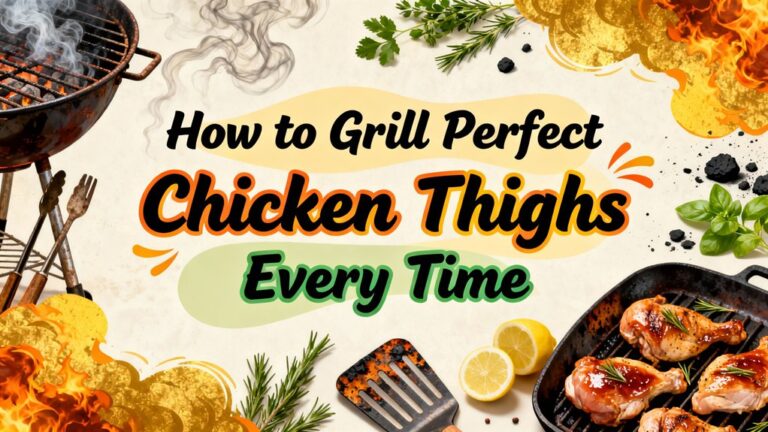 grill chicken thighs perfectly each time
