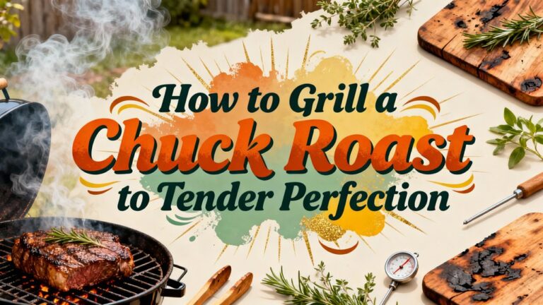 grill chuck roast to tender perfection