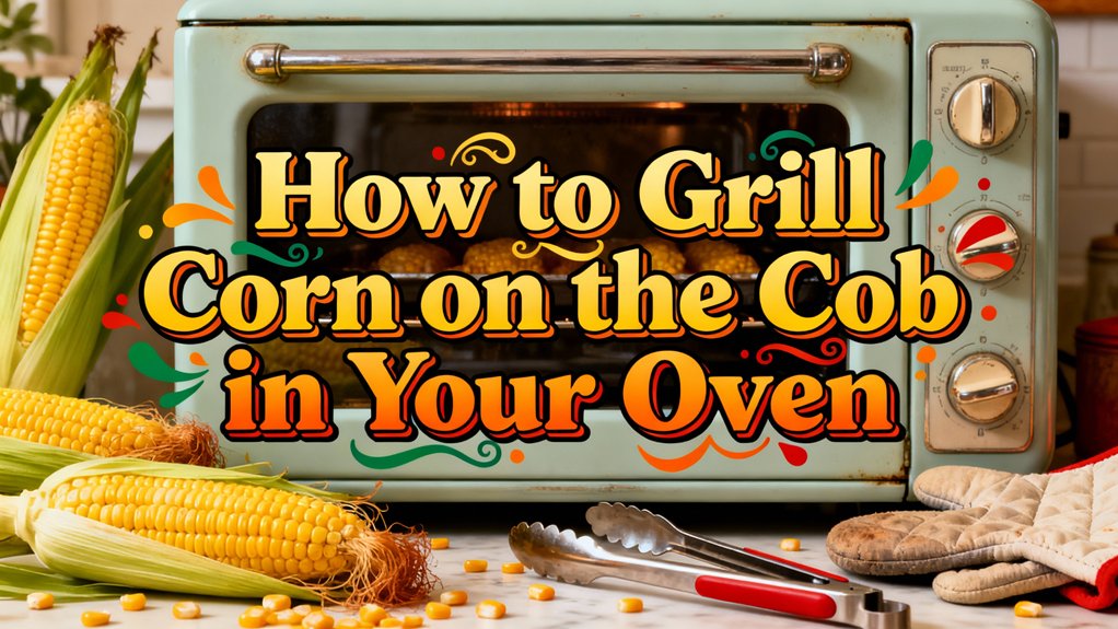 grill corn in oven