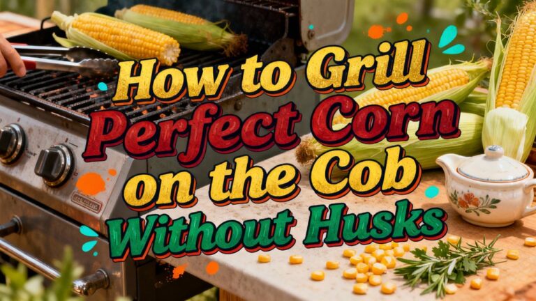grill corn without husks perfectly