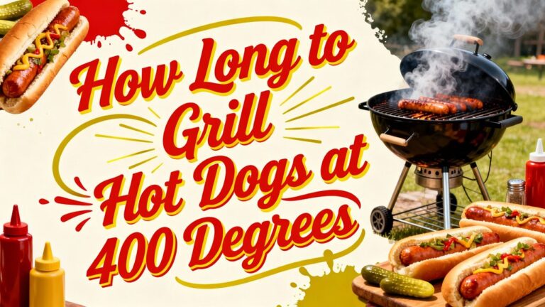 grill hot dogs at 400 degrees