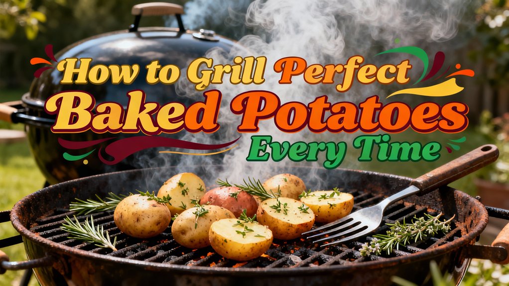 grill perfect baked potatoes consistently