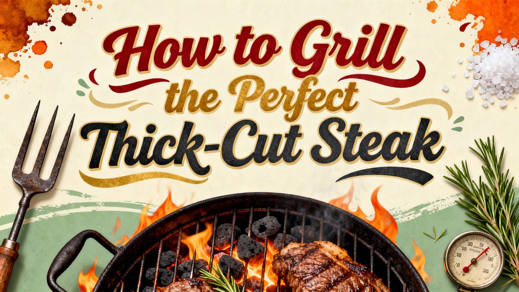 grill thick cut steak perfectly