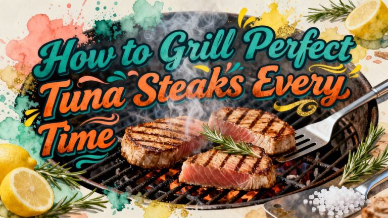 grill tuna steaks perfectly every time
