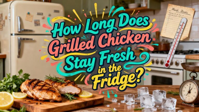 grilled chicken refrigerator freshness duration