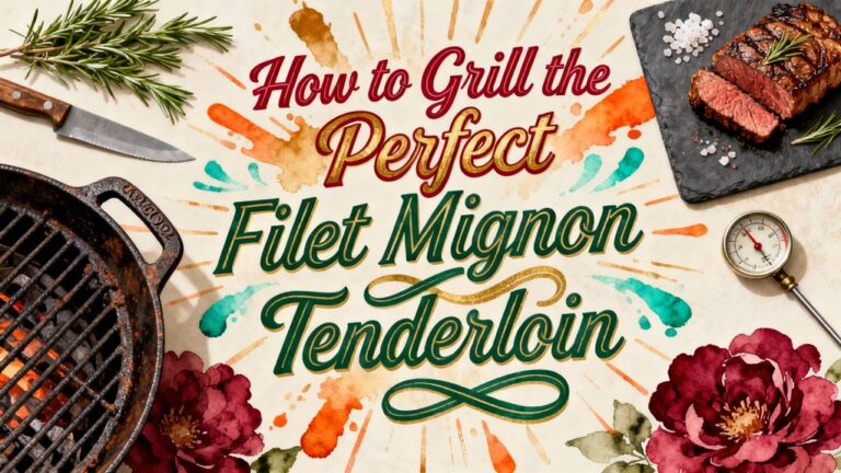 grilling perfect filet mignon tenderloin