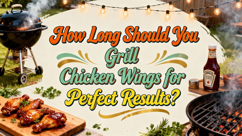 grilling time for chicken wings