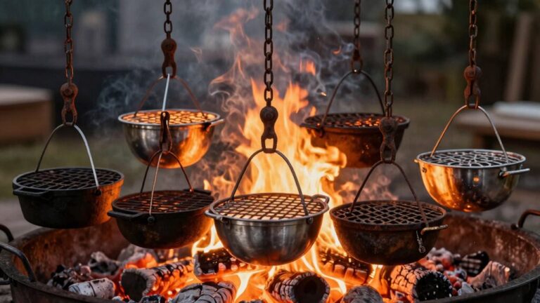 hanging grills fire pits restaurant quality results