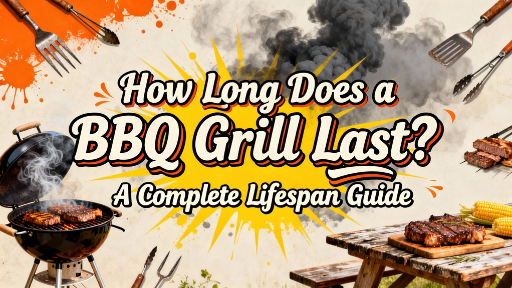 lifespan of barbecue grills explained
