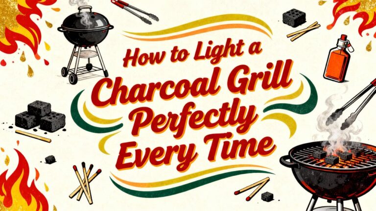 lighting charcoal grill perfectly every time