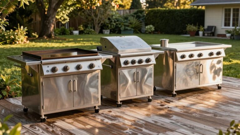 outdoor natural gas blackstone cooking