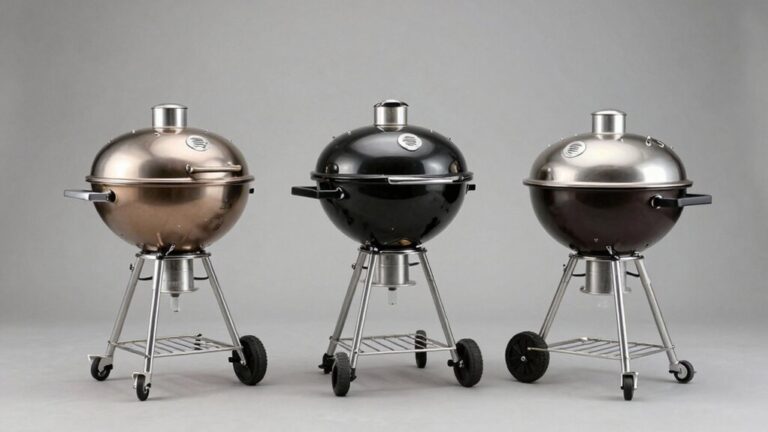 portable charcoal grill and smoker