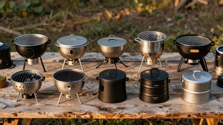 portable charcoal grills for camping