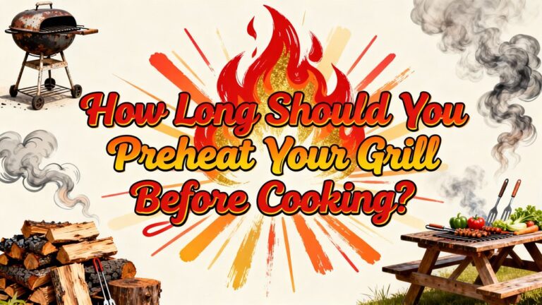 preheat grill before cooking