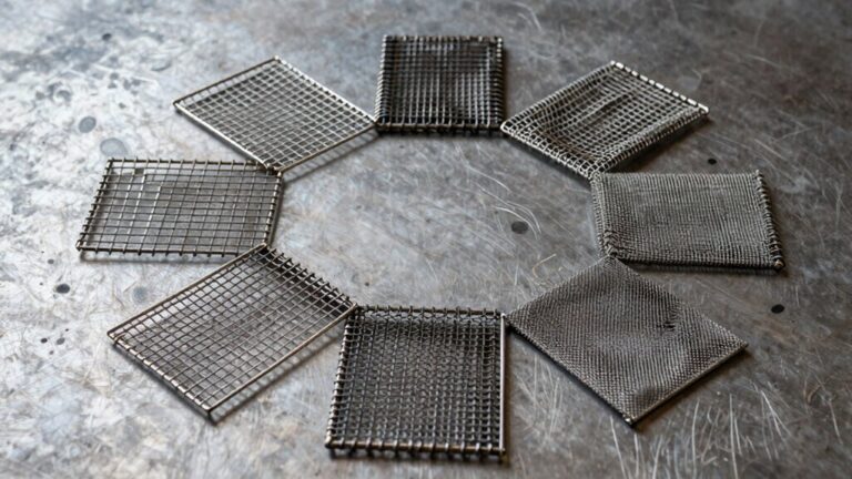 prevents food falling bbq grill mesh