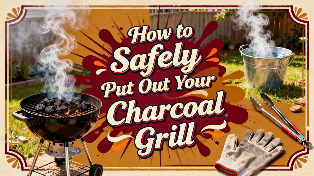 How To Safely Put Out Your Charcoal Grill