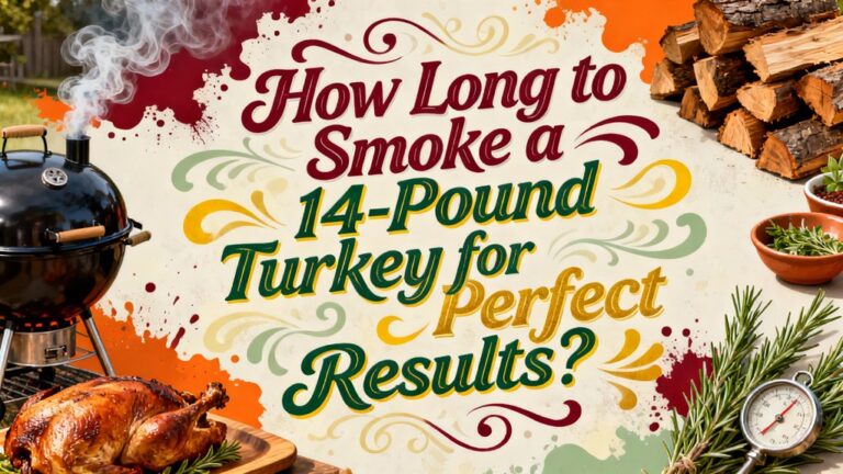 smoke 14 pound turkey for perfect