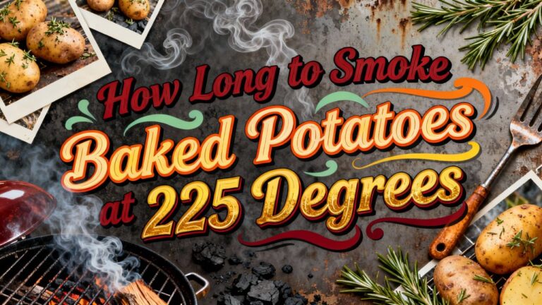 smoke baked potatoes at 225 f