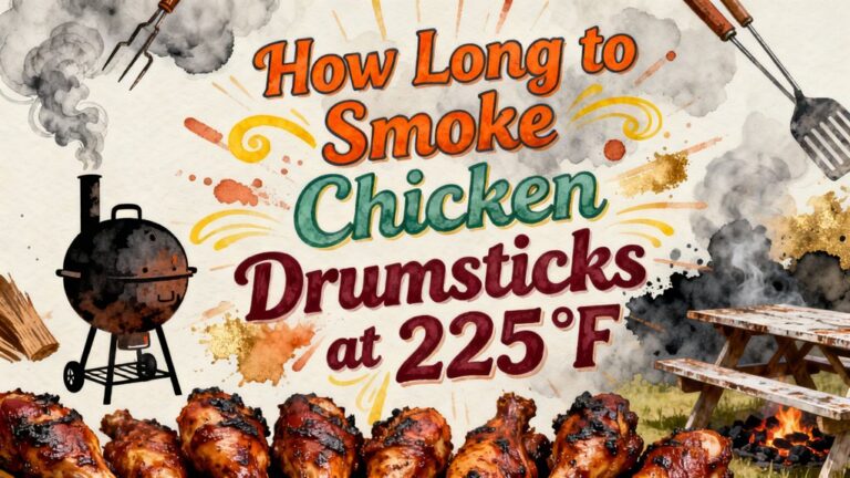 smoke chicken drumsticks at 225 f