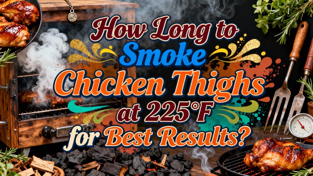 smoke chicken thighs for optimal results