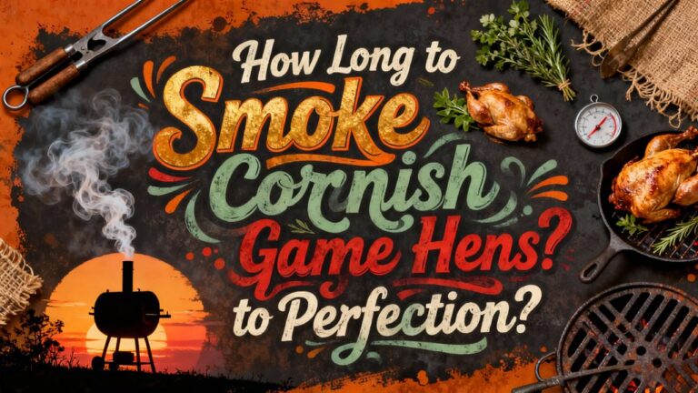 smoke cornish game hens perfectly