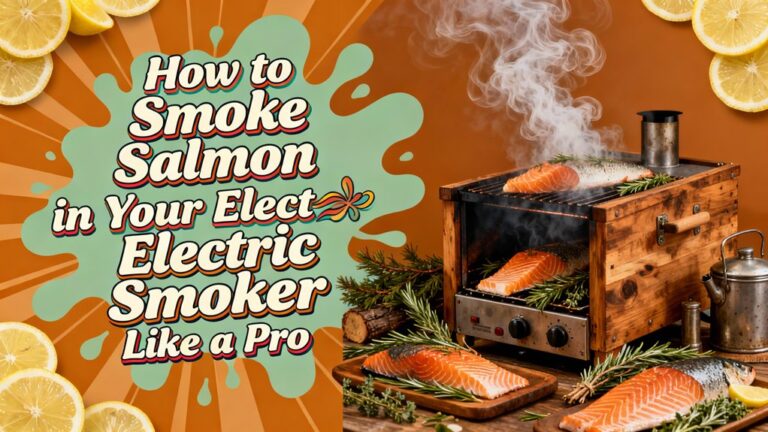 smoke salmon in electric smoker