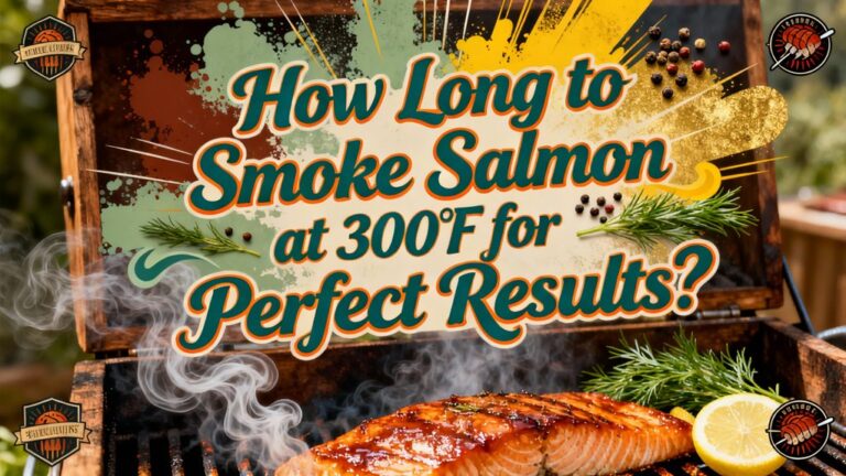 smoke salmon temperature time needed