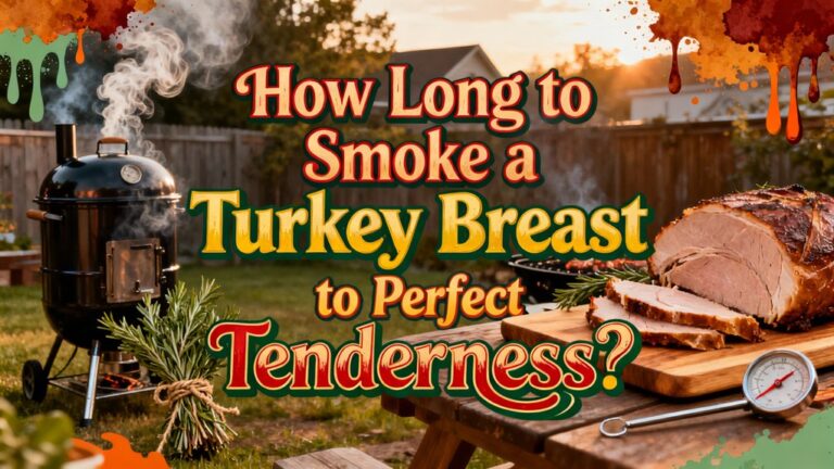 smoke turkey breast to tenderness