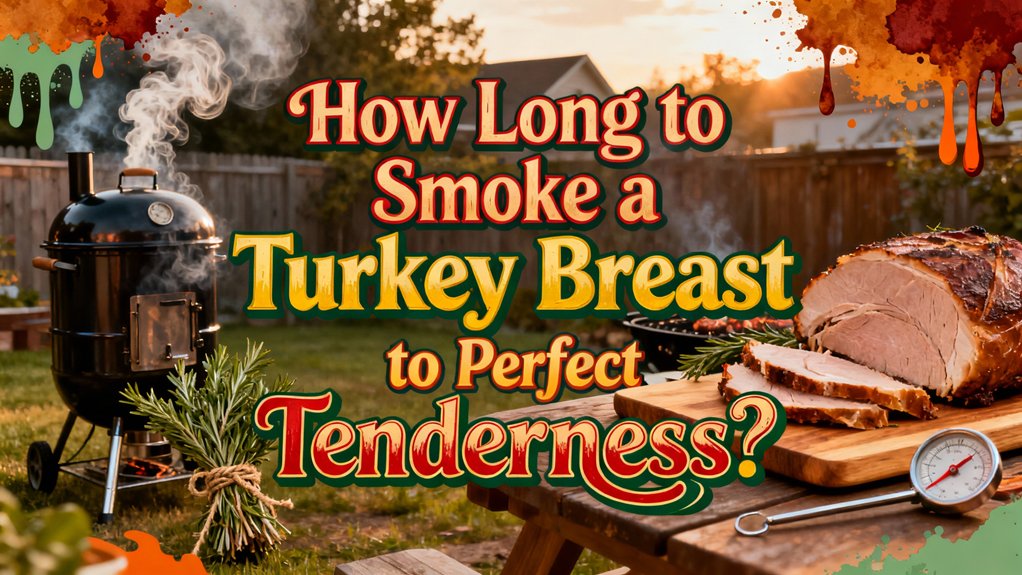 smoke turkey breast to tenderness