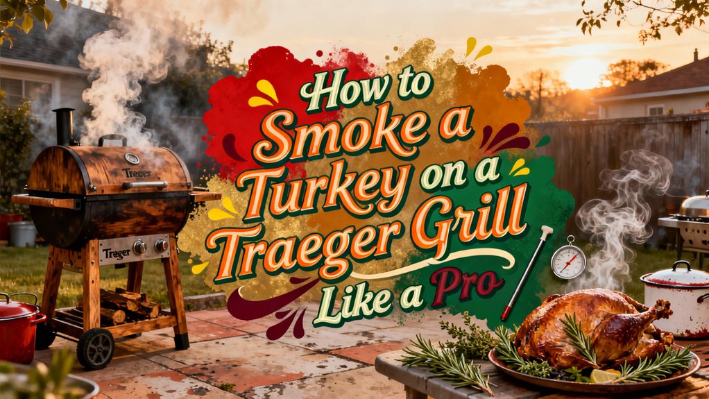 smoked turkey traeger grill perfection