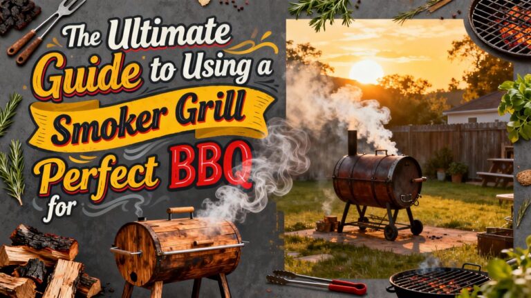 smoker grill perfects barbecue cooking