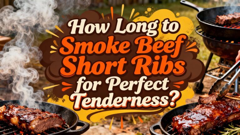 smoking beef short ribs tenderness guide