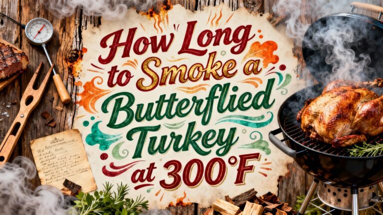 smoking butterflied turkey at 300 f