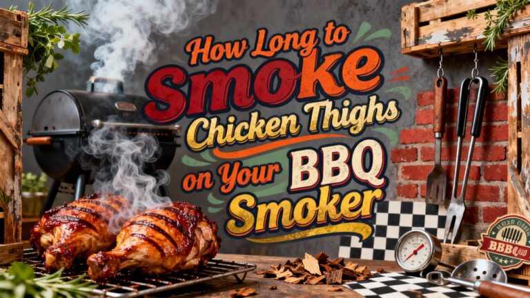 smoking chicken thighs on smoker